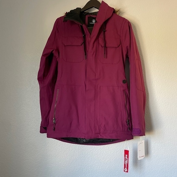 Nwt VOLCOM Shadow Insulated Snow Jacket - Picture 3 of 7